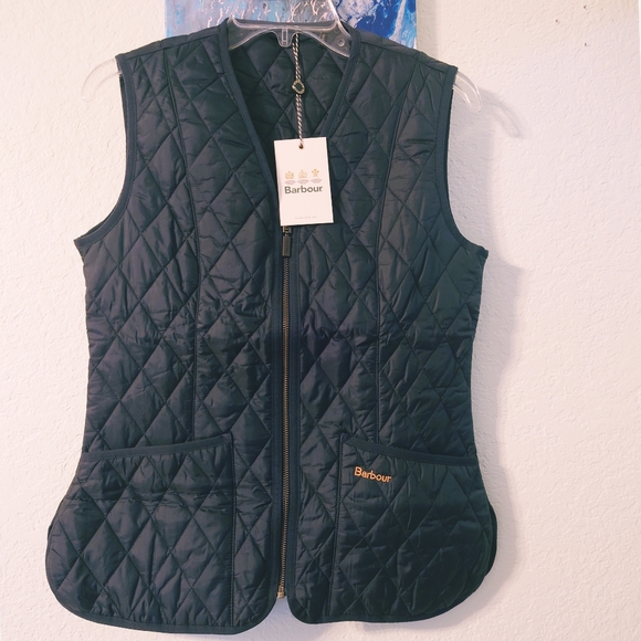 Barbour Betty Liner Interactive  Navy Blue NWT - Picture 8 of 8